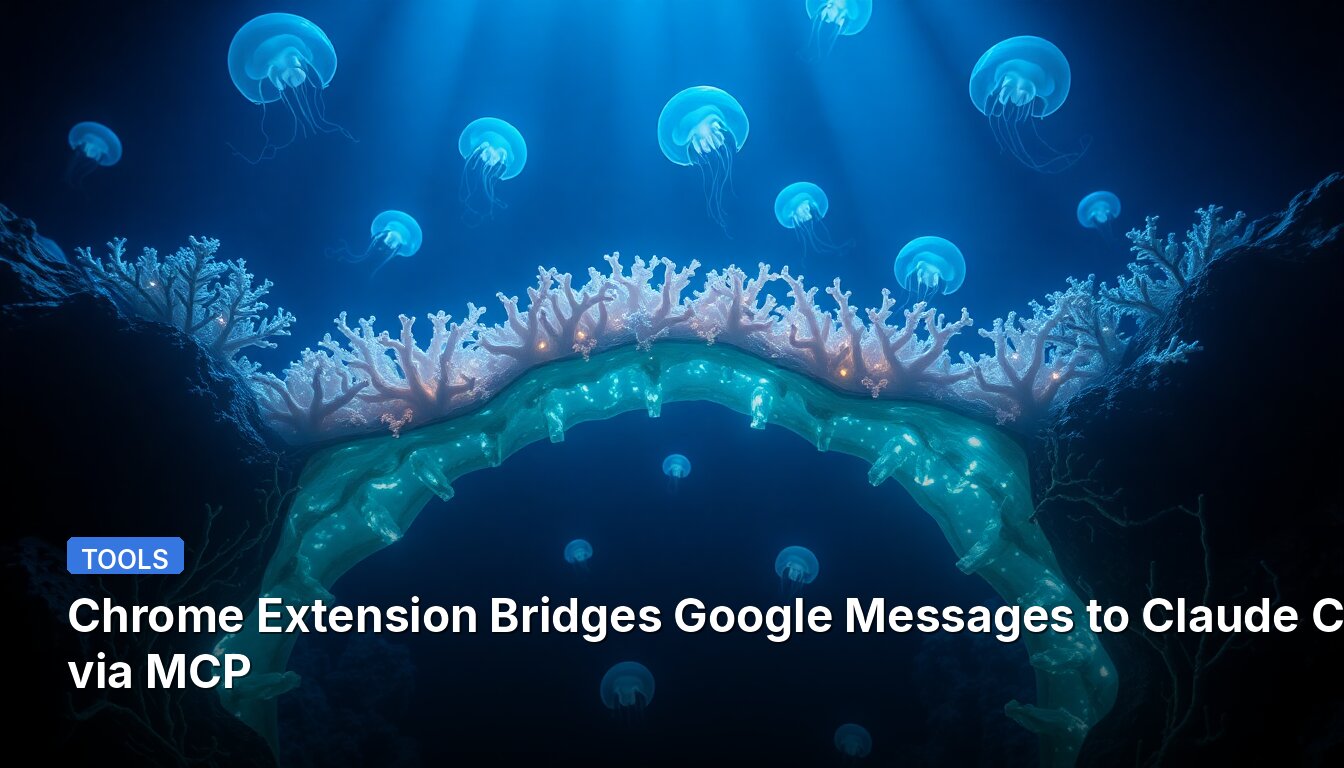 Chrome Extension Bridges Google Messages to Claude Code via MCP