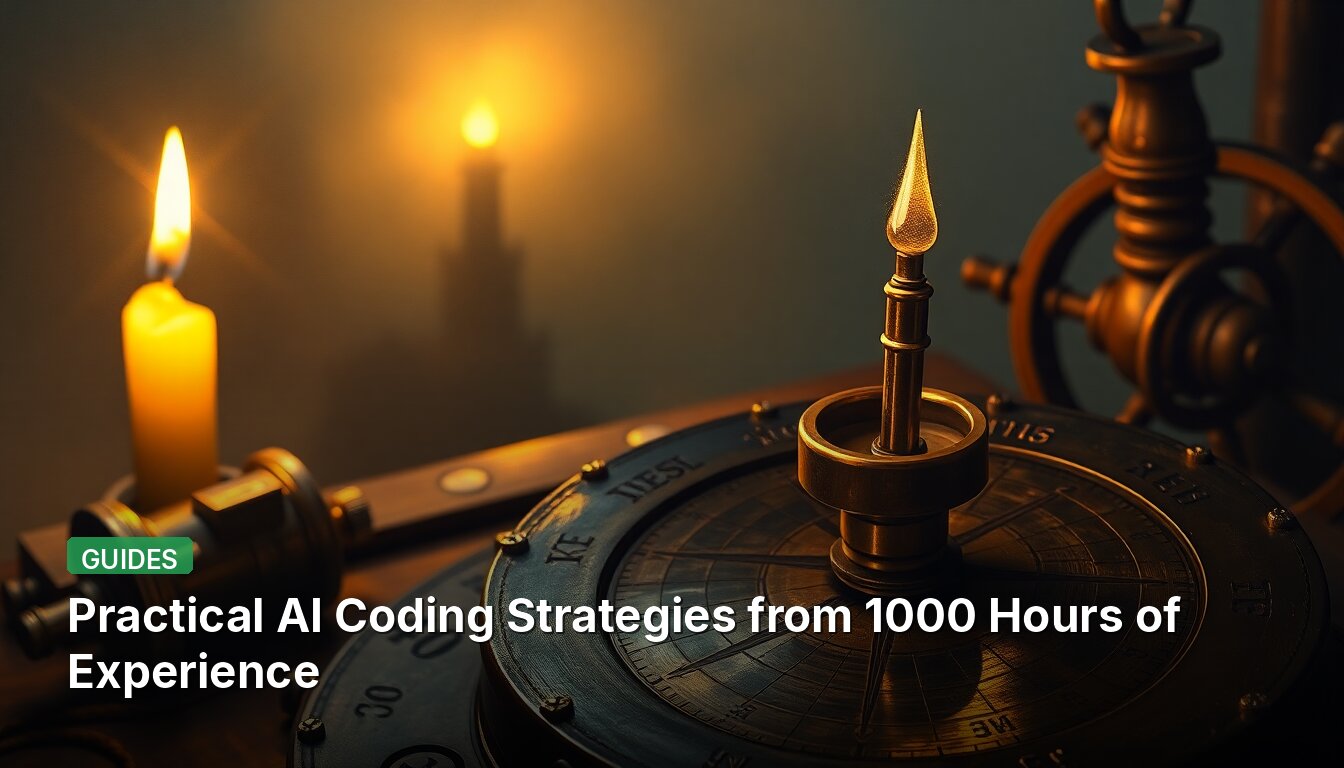 Practical AI Coding Strategies from 1000 Hours of Experience