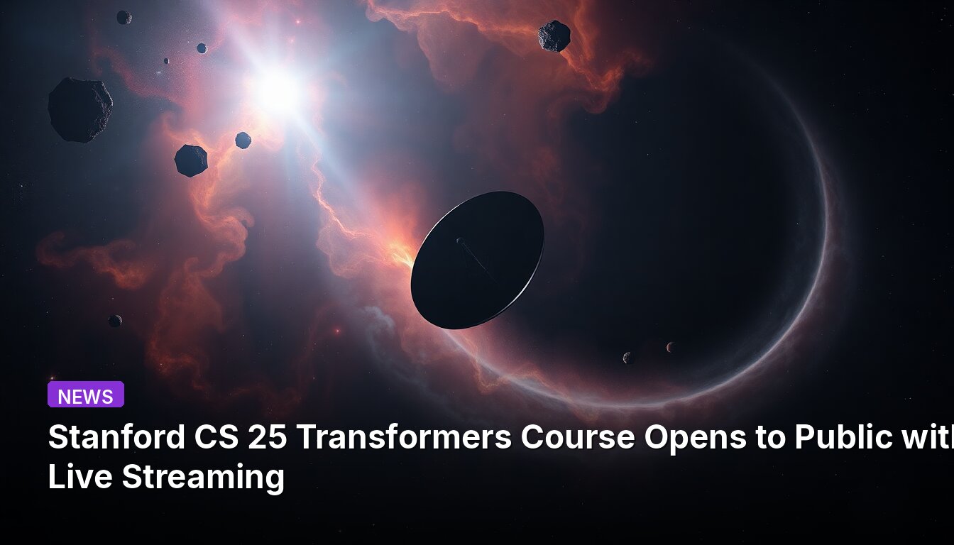 Stanford CS 25 Transformers Course Opens to Public with Live Streaming