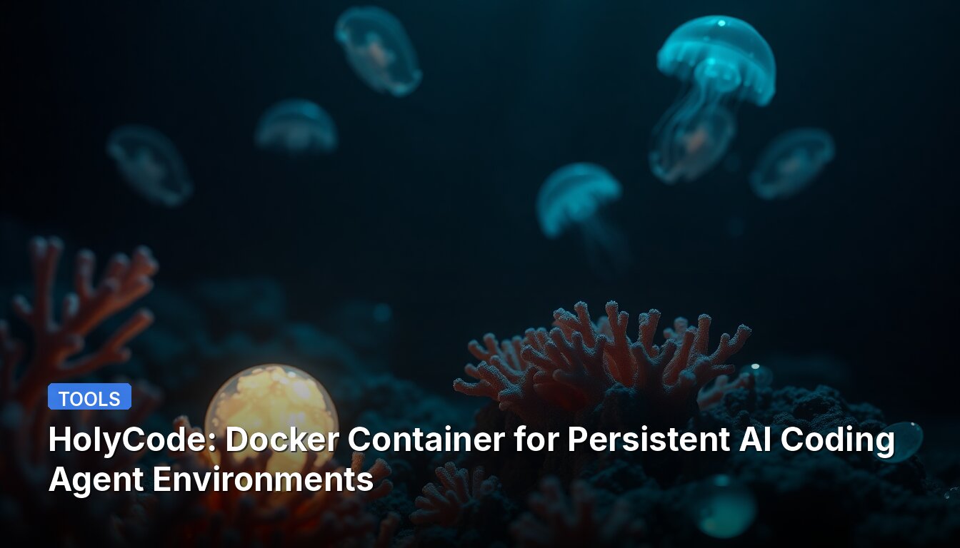 HolyCode: Docker Container for Persistent AI Coding Agent Environments