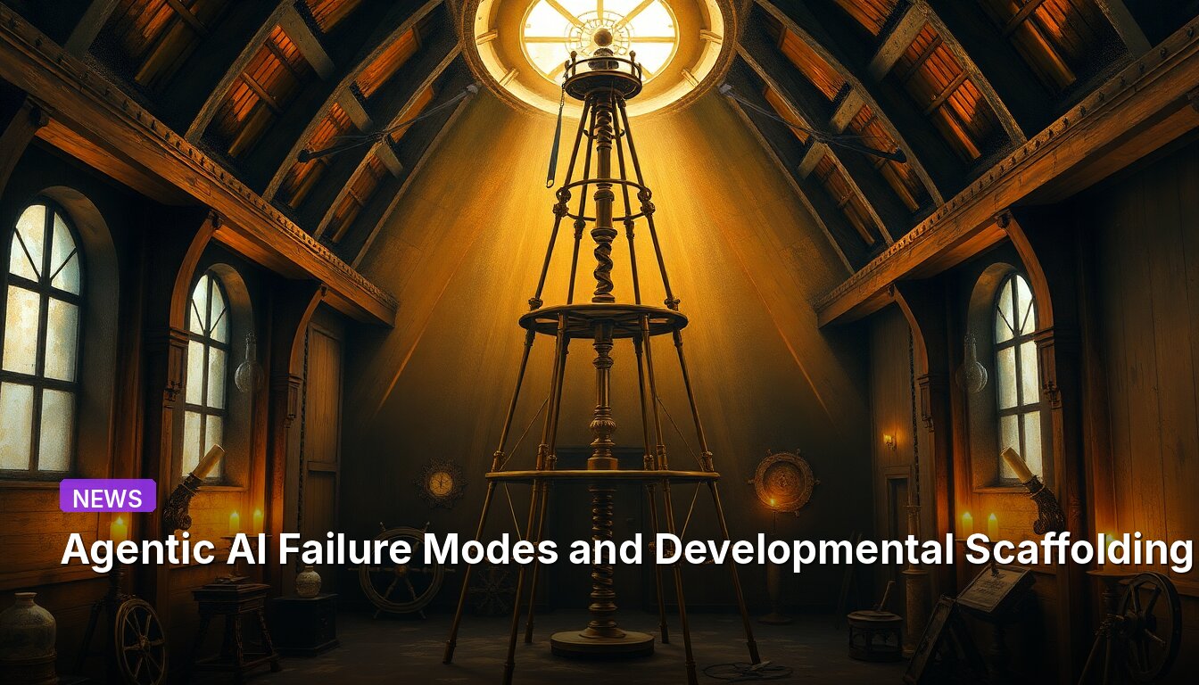 Agentic AI Failure Modes and Developmental Scaffolding