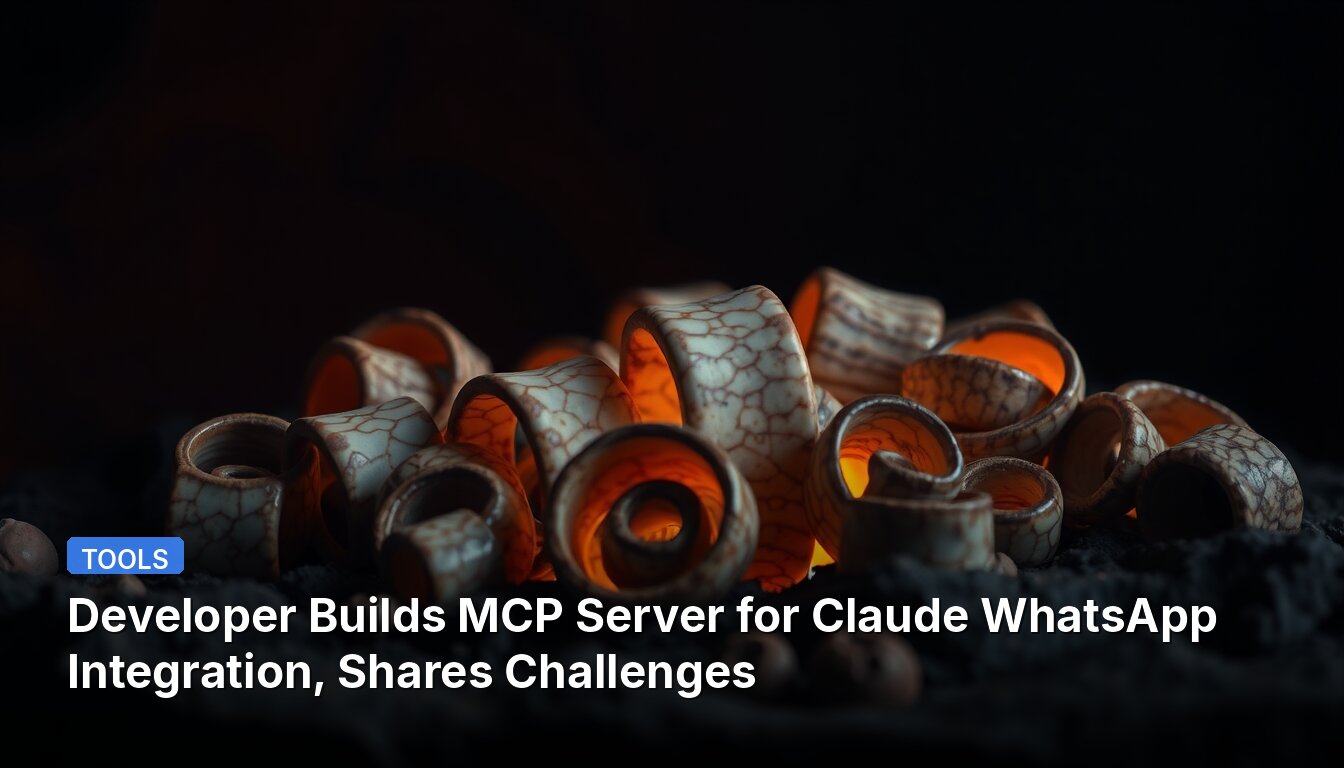 Developer Builds MCP Server for Claude WhatsApp Integration, Shares Challenges