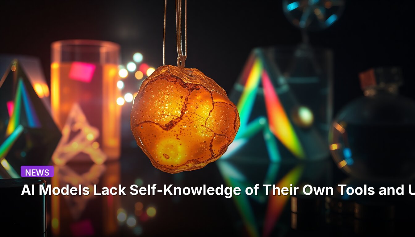 AI Models Lack Self-Knowledge of Their Own Tools and UI