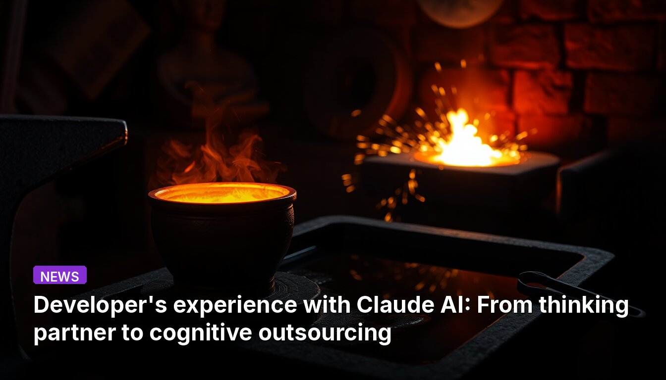 Developer's experience with Claude AI: From thinking partner to cognitive outsourcing