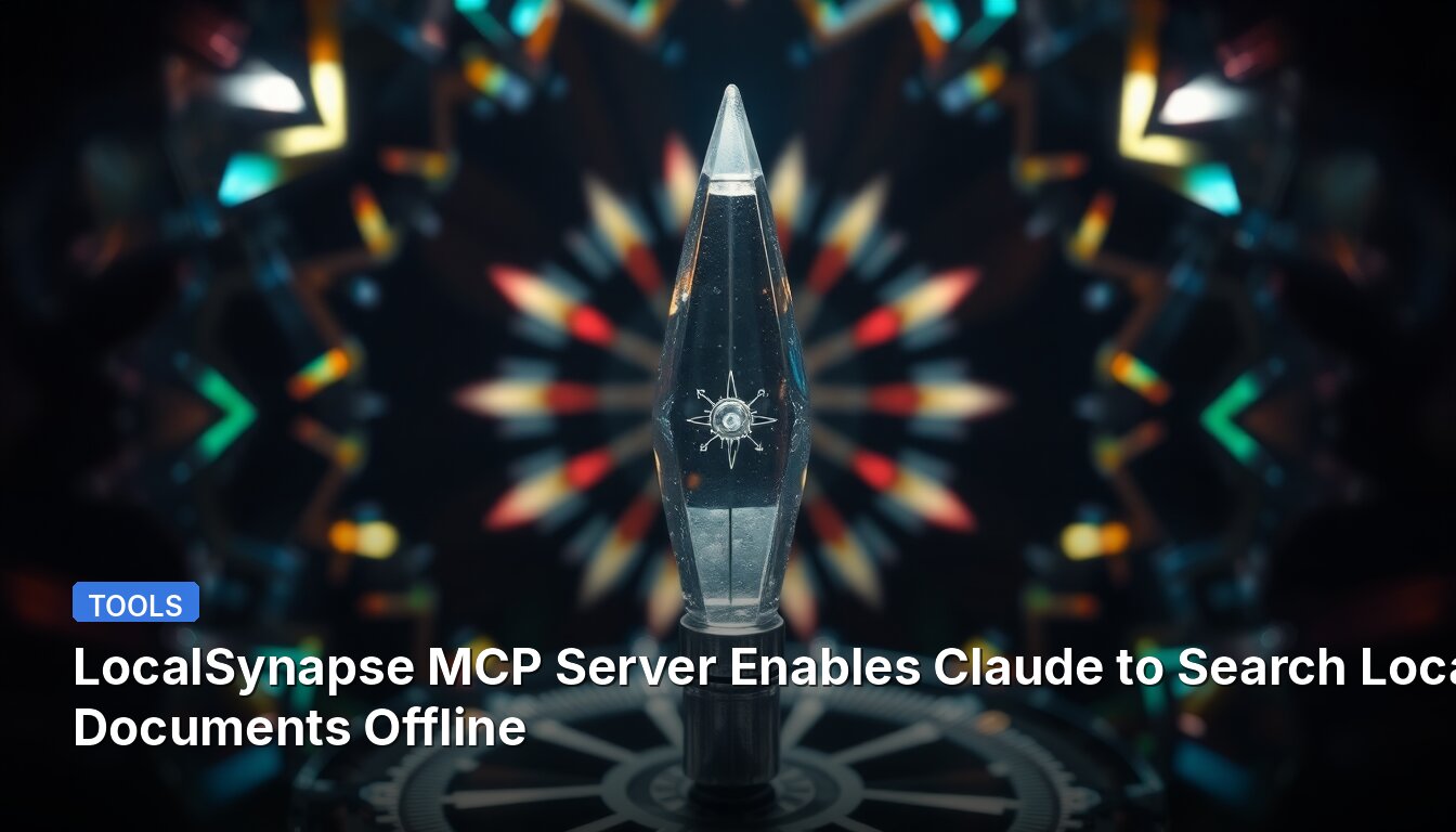 LocalSynapse MCP Server Enables Claude to Search Local Documents Offline