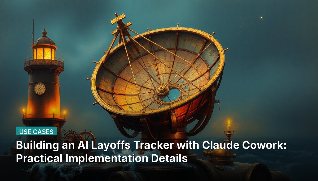 Building an AI Layoffs Tracker with Claude Cowork: Practical Implementation Details
