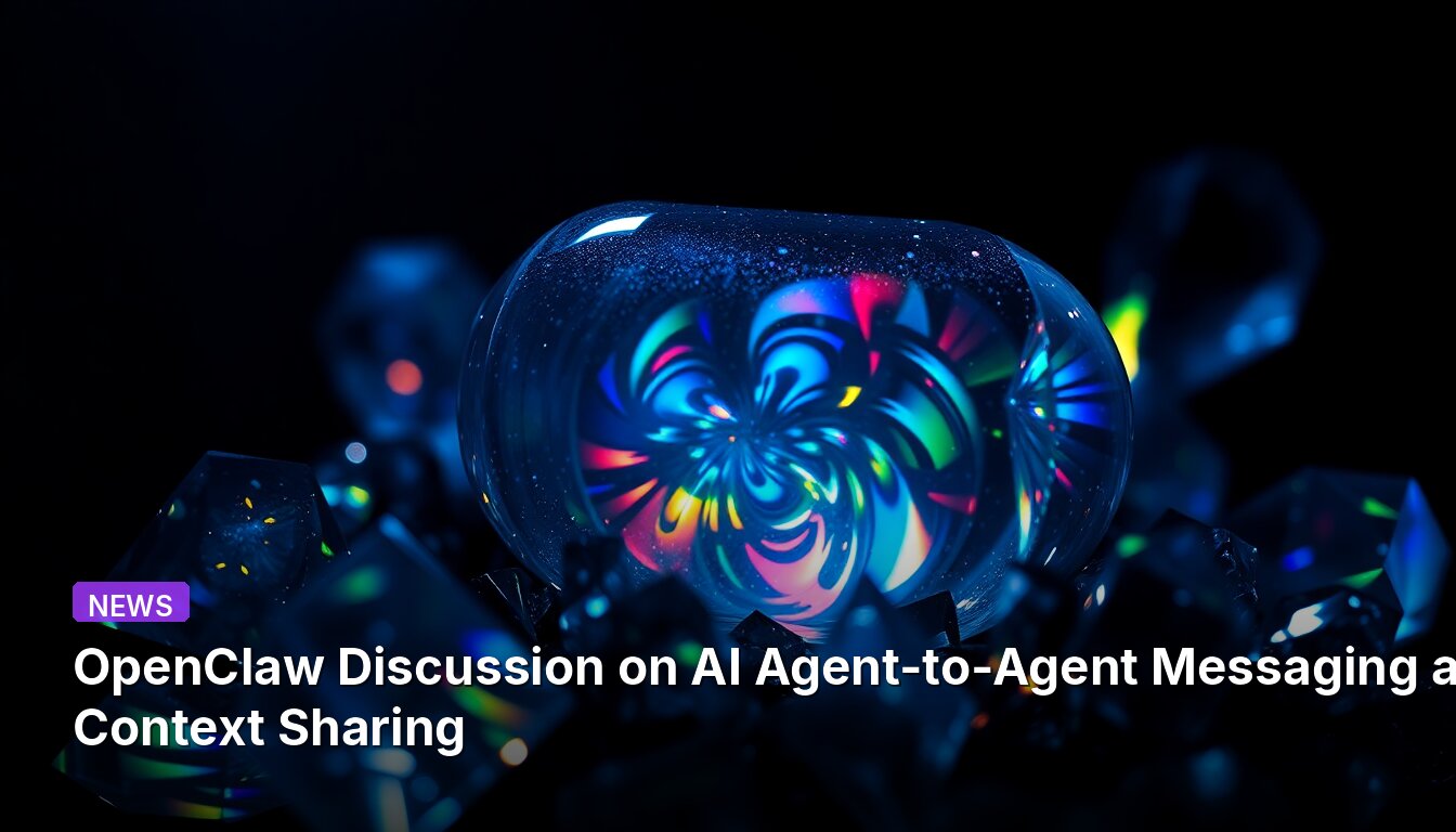 OpenClaw Discussion on AI Agent-to-Agent Messaging and Context Sharing