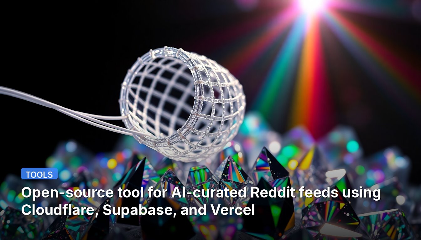 Open-source tool for AI-curated Reddit feeds using Cloudflare, Supabase, and Vercel