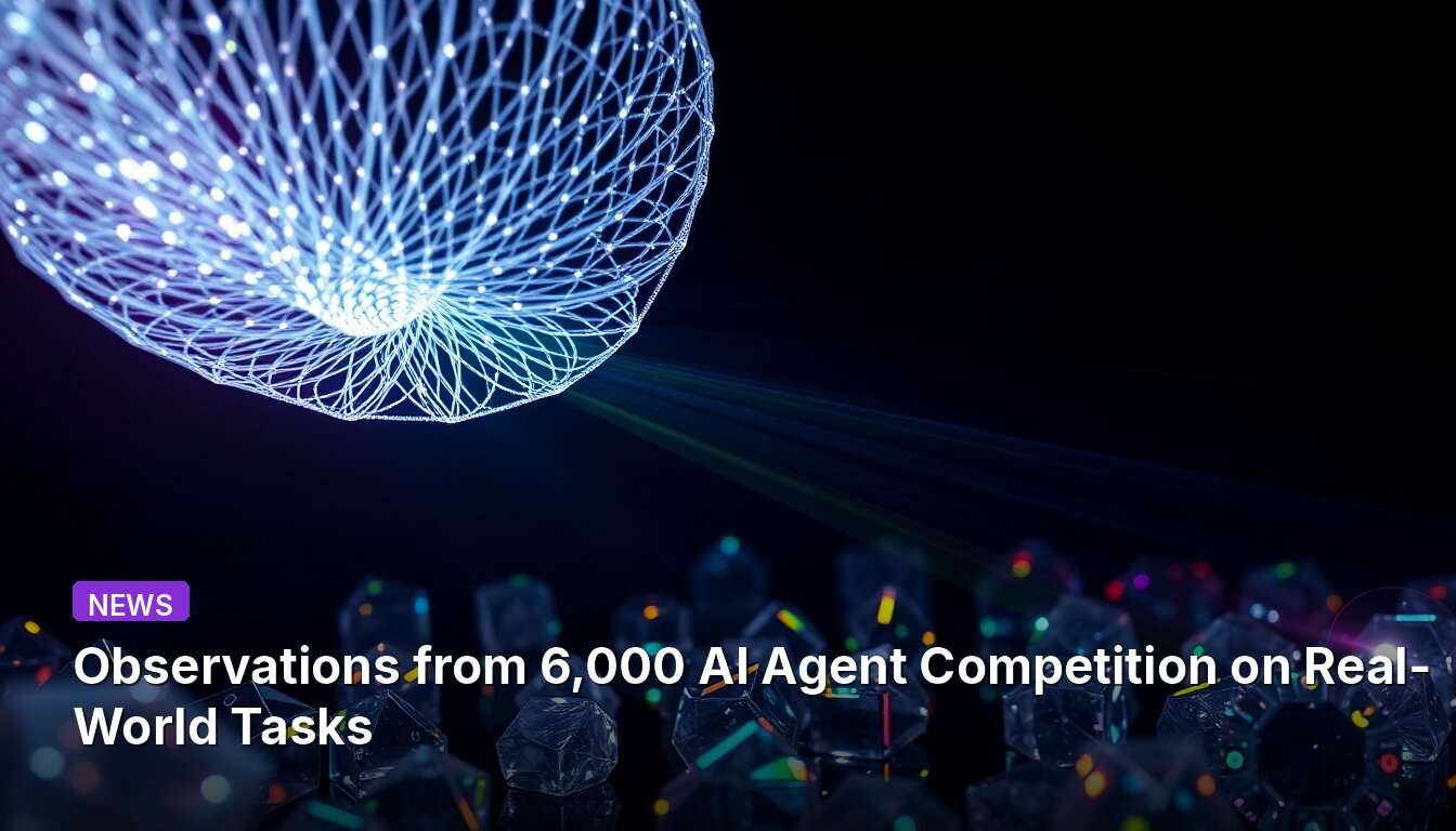 Observations from 6,000 AI Agent Competition on Real-World Tasks