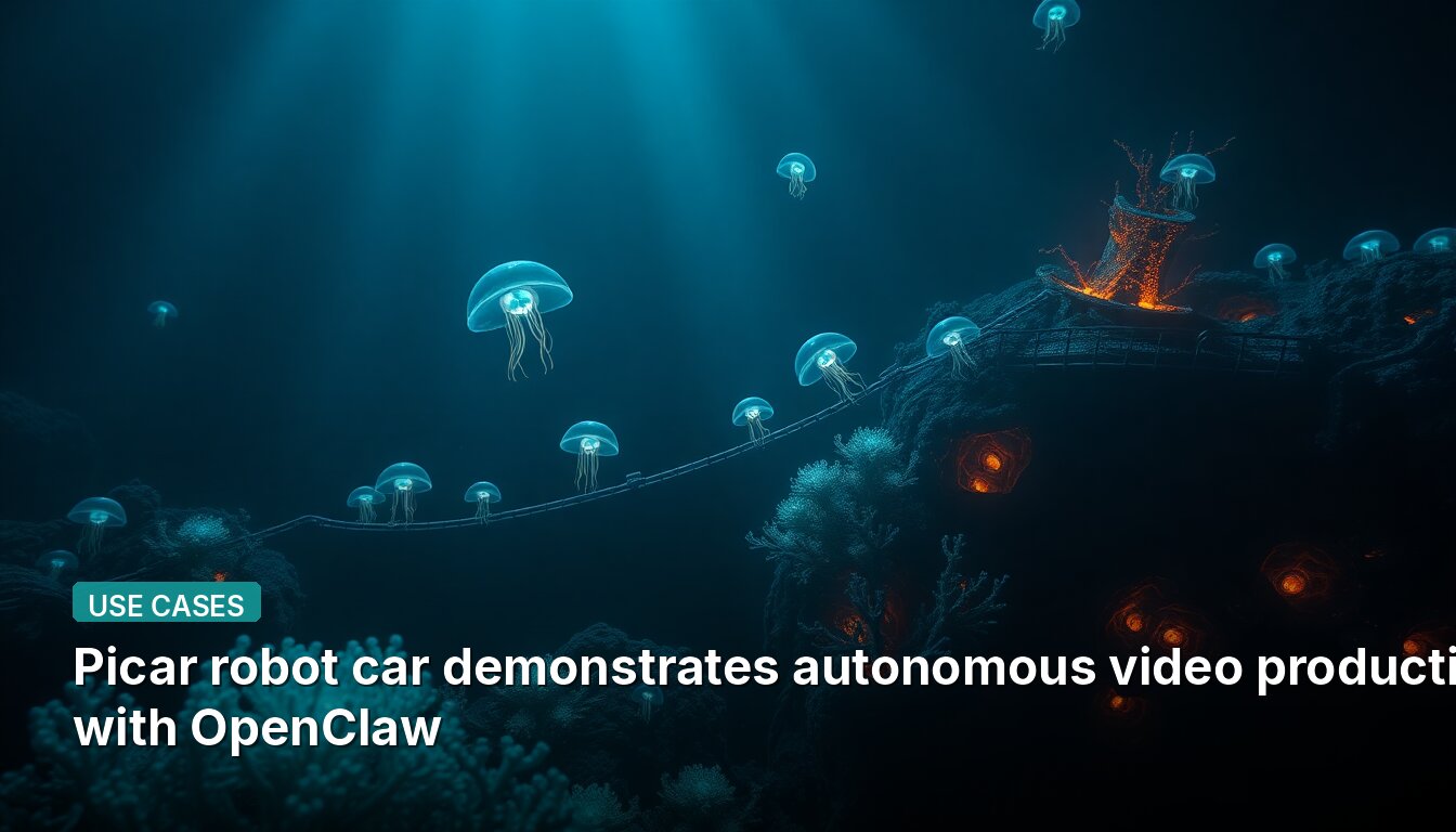 Picar robot car demonstrates autonomous video production with OpenClaw