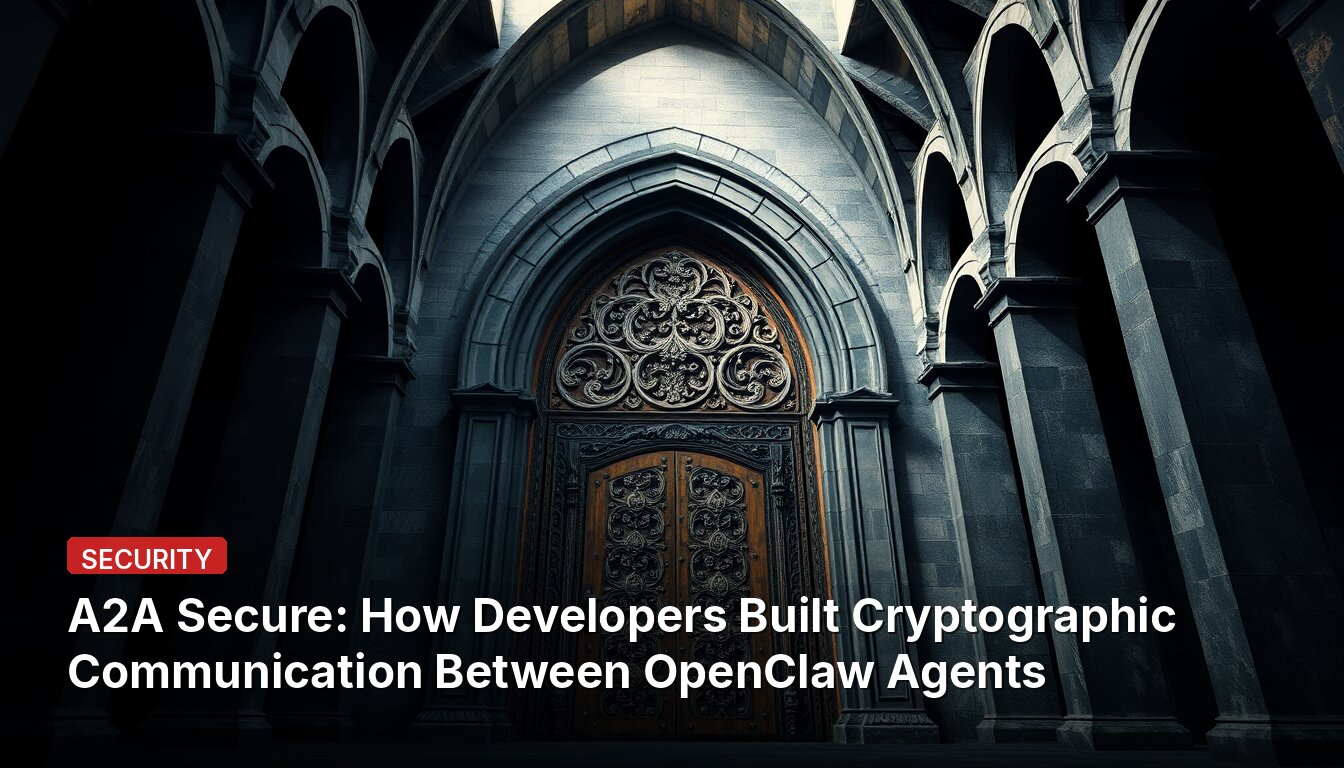 A2A Secure: How Developers Built Cryptographic Communication Between OpenClaw Agents