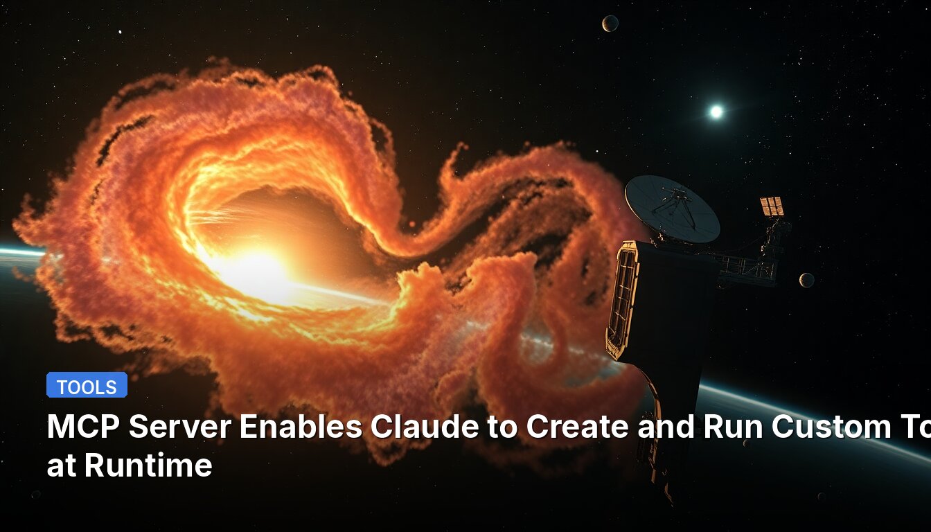 MCP Server Enables Claude to Create and Run Custom Tools at Runtime