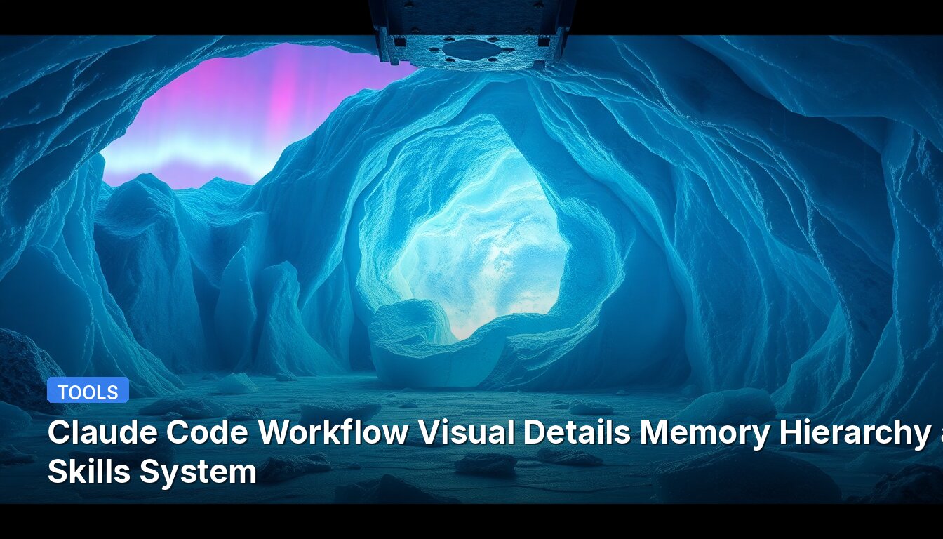 Claude Code Workflow Visual Details Memory Hierarchy and Skills System