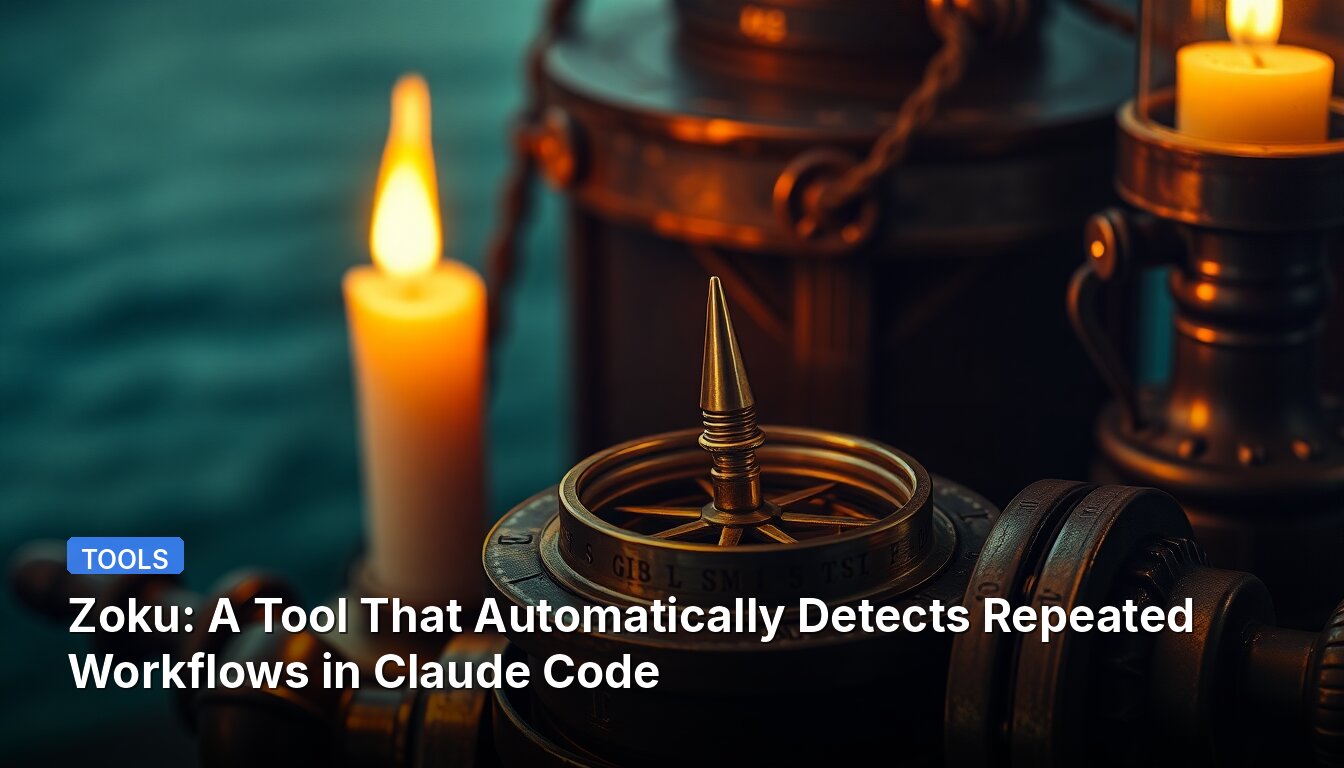 Zoku: A Tool That Automatically Detects Repeated Workflows in Claude Code
