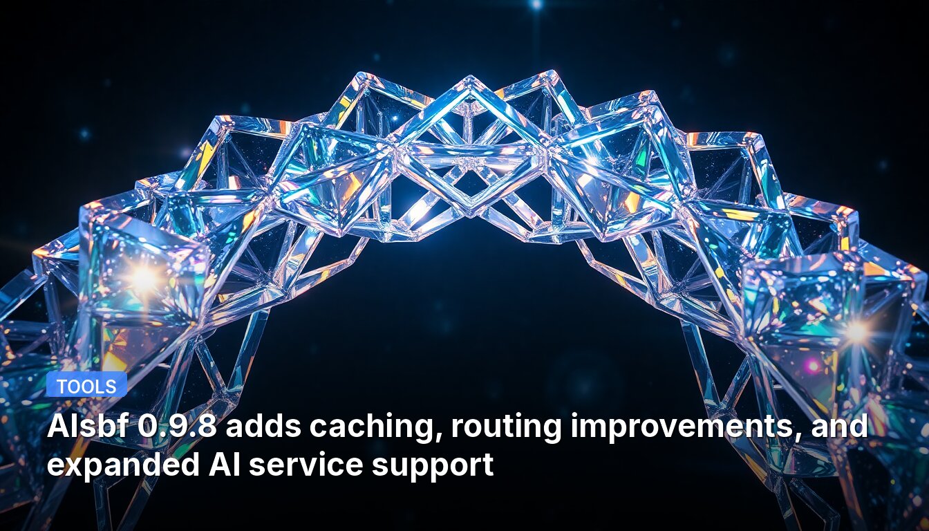 AIsbf 0.9.8 adds caching, routing improvements, and expanded AI service support