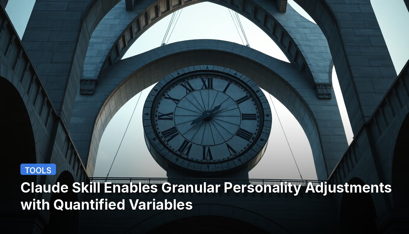 Claude Skill Enables Granular Personality Adjustments with Quantified Variables