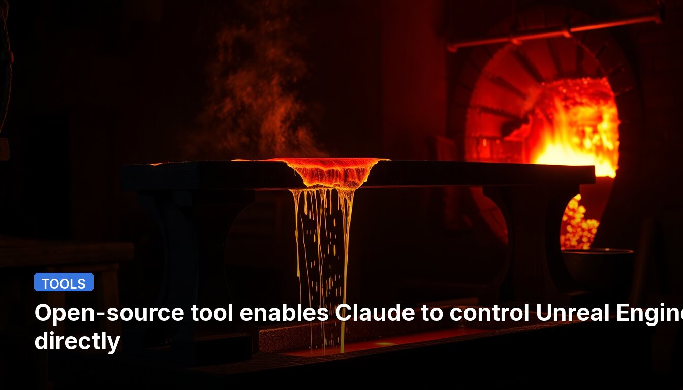 Open-source tool enables Claude to control Unreal Engine directly
