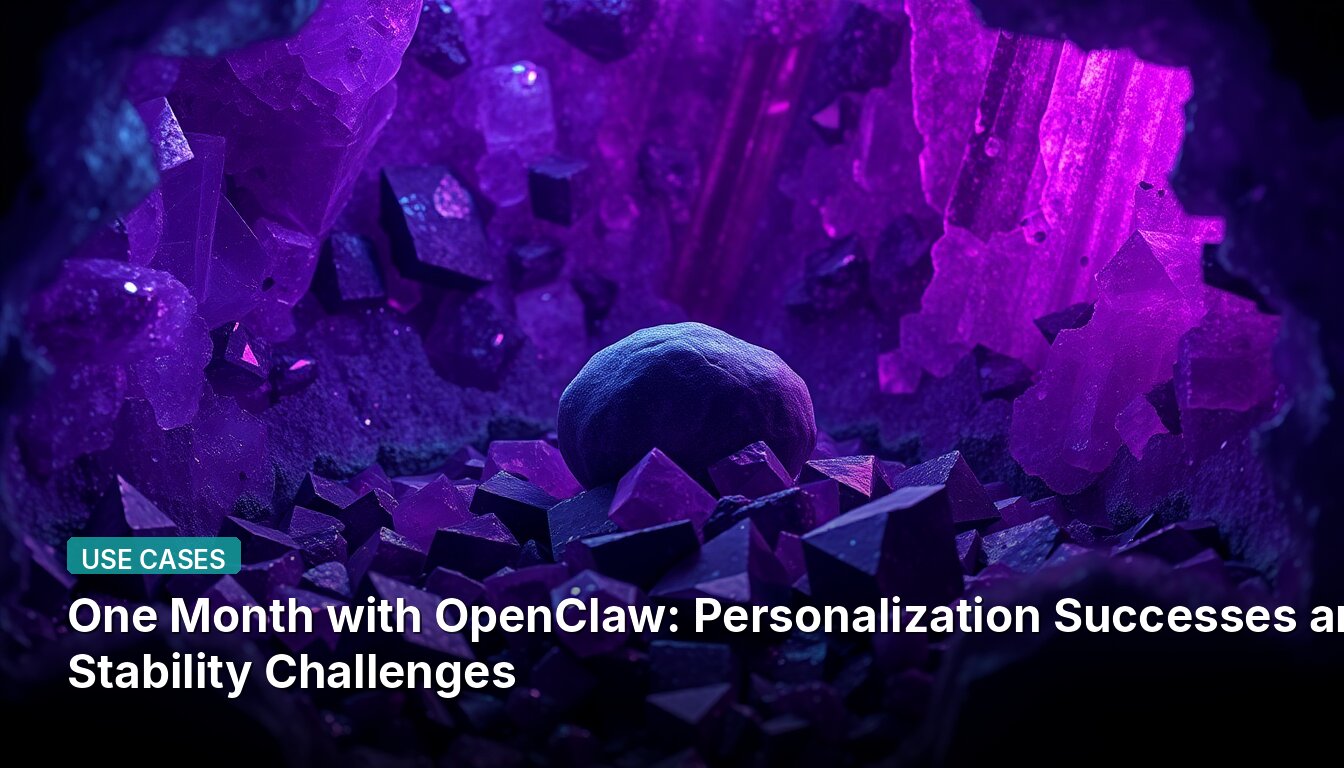 One Month with OpenClaw: Personalization Successes and Stability Challenges