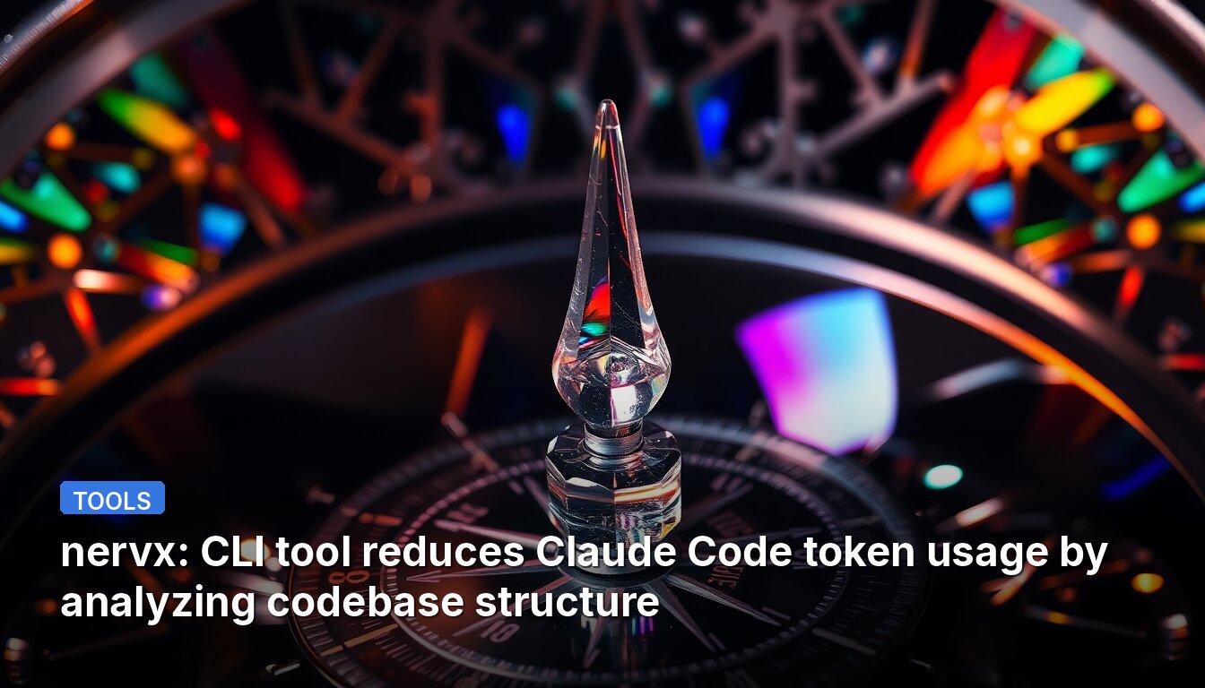 nervx: CLI tool reduces Claude Code token usage by analyzing codebase structure