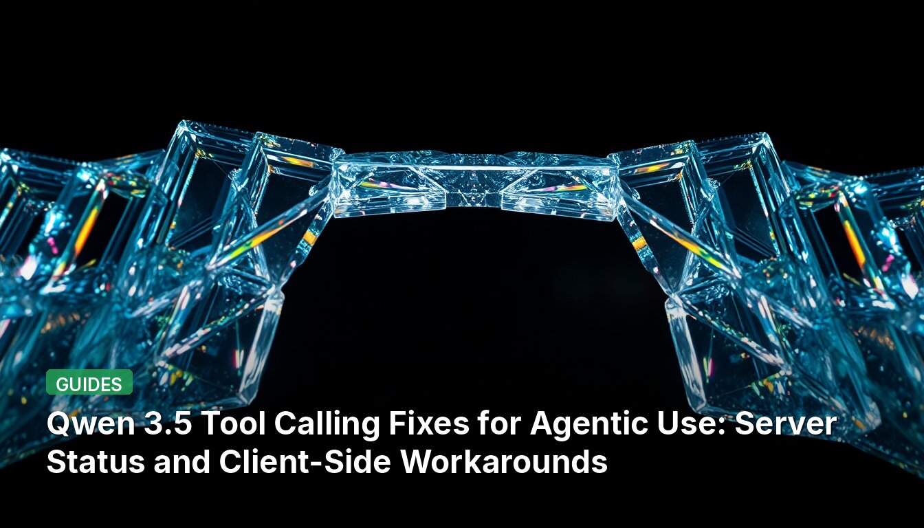 Qwen 3.5 Tool Calling Fixes for Agentic Use: Server Status and Client-Side Workarounds