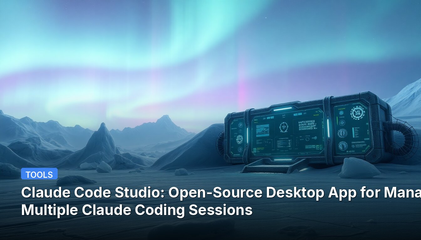 Claude Code Studio: Open-Source Desktop App for Managing Multiple Claude Coding Sessions