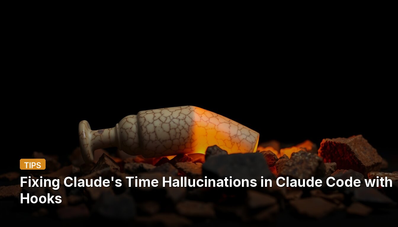 Fixing Claude's Time Hallucinations in Claude Code with Hooks