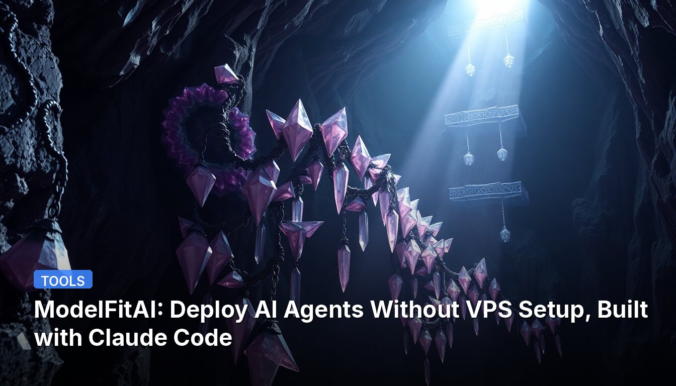 ModelFitAI: Deploy AI Agents Without VPS Setup, Built with Claude Code