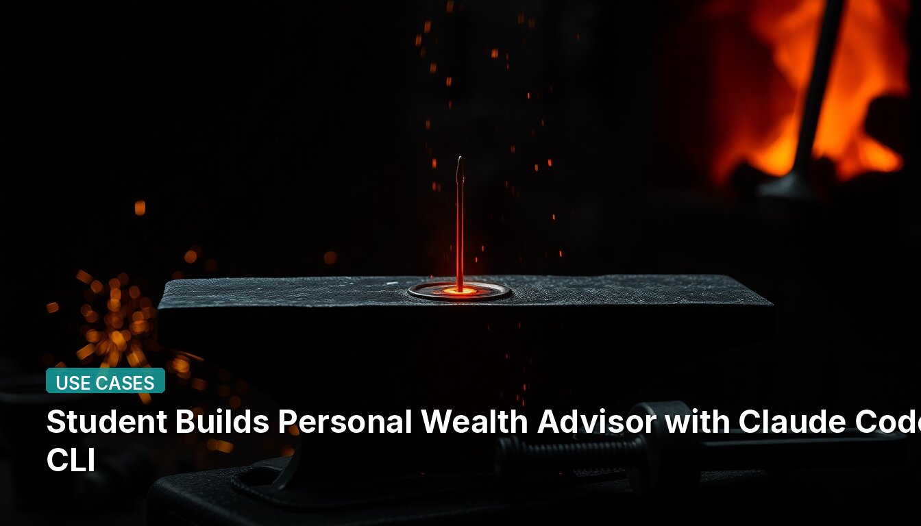 Student Builds Personal Wealth Advisor with Claude Code CLI