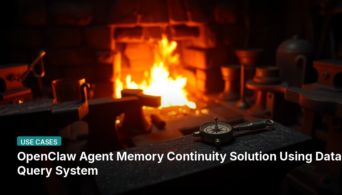 OpenClaw Agent Memory Continuity Solution Using Database Query System