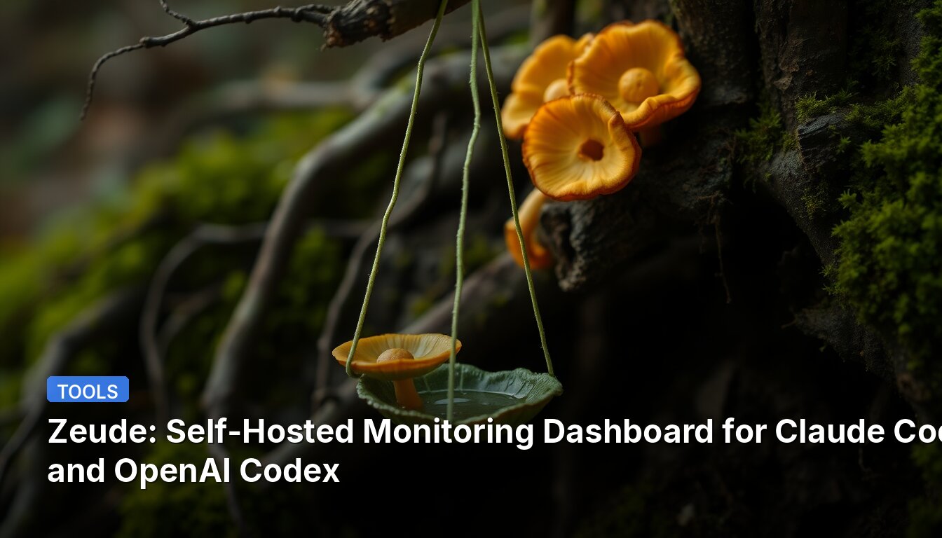 Zeude: Self-Hosted Monitoring Dashboard for Claude Code and OpenAI Codex