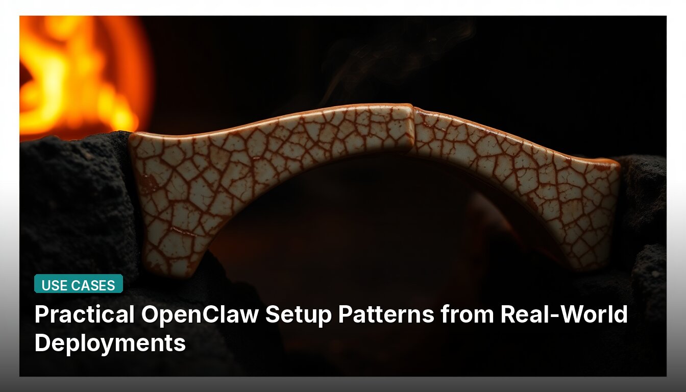 Practical OpenClaw Setup Patterns from Real-World Deployments