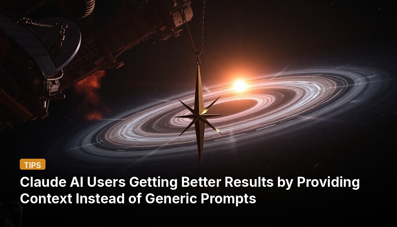 Claude AI Users Getting Better Results by Providing Context Instead of Generic Prompts