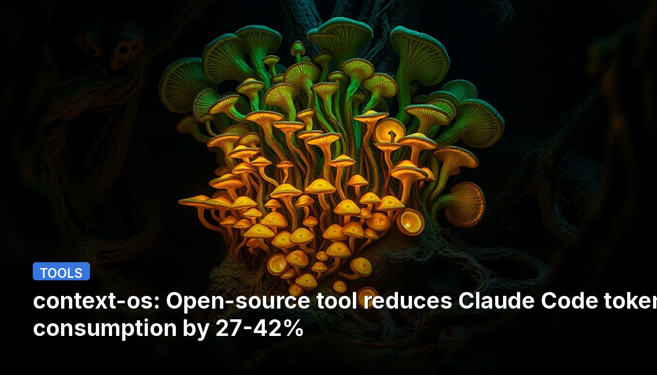 context-os: Open-source tool reduces Claude Code token consumption by 27-42%