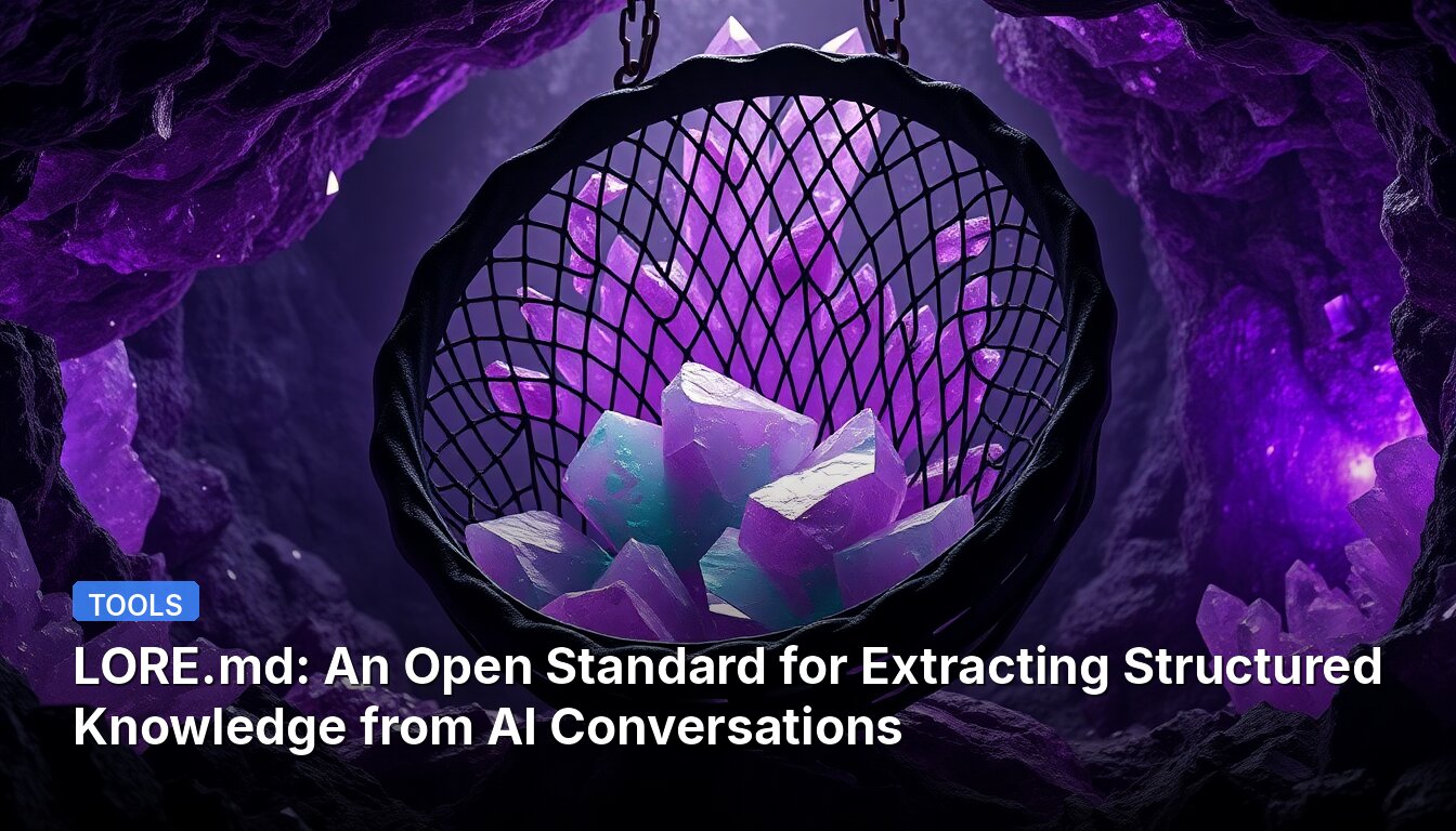 LORE.md: An Open Standard for Extracting Structured Knowledge from AI Conversations