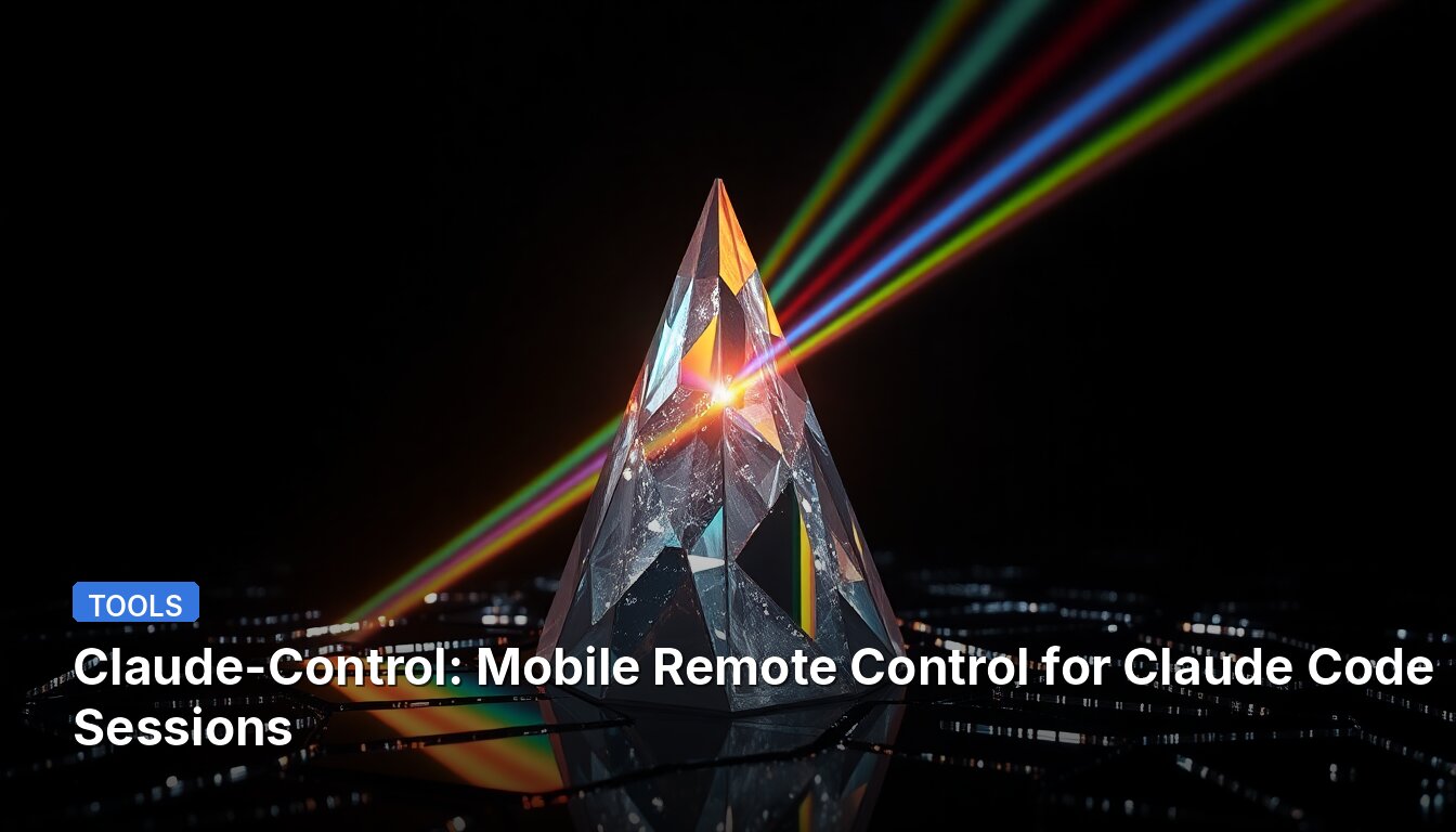 Claude-Control: Mobile Remote Control for Claude Code Sessions
