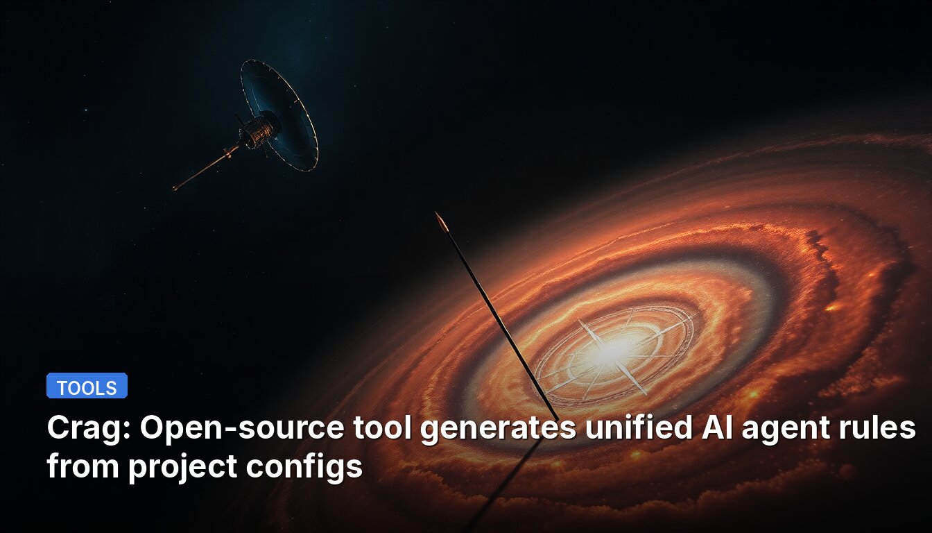 Crag: Open-source tool generates unified AI agent rules from project configs