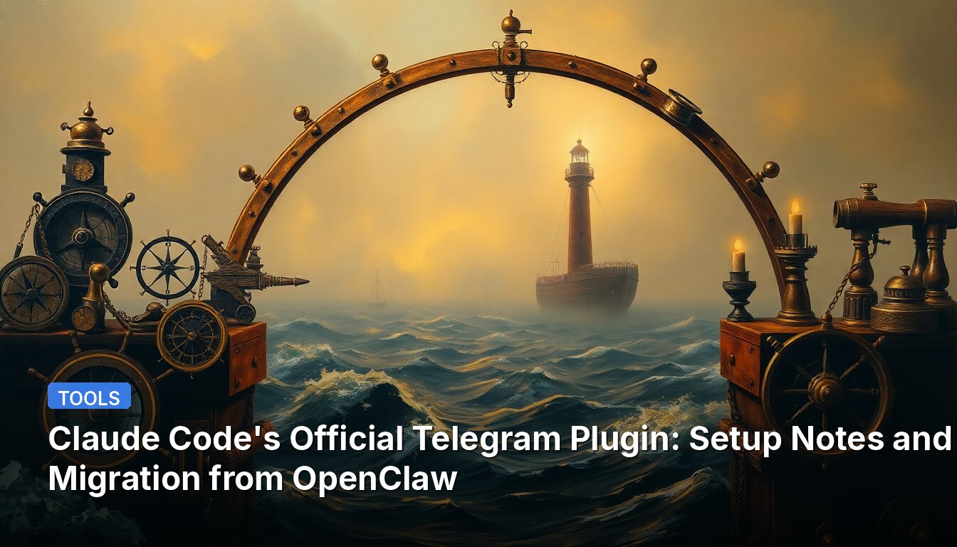 Claude Code's Official Telegram Plugin: Setup Notes and Migration from OpenClaw
