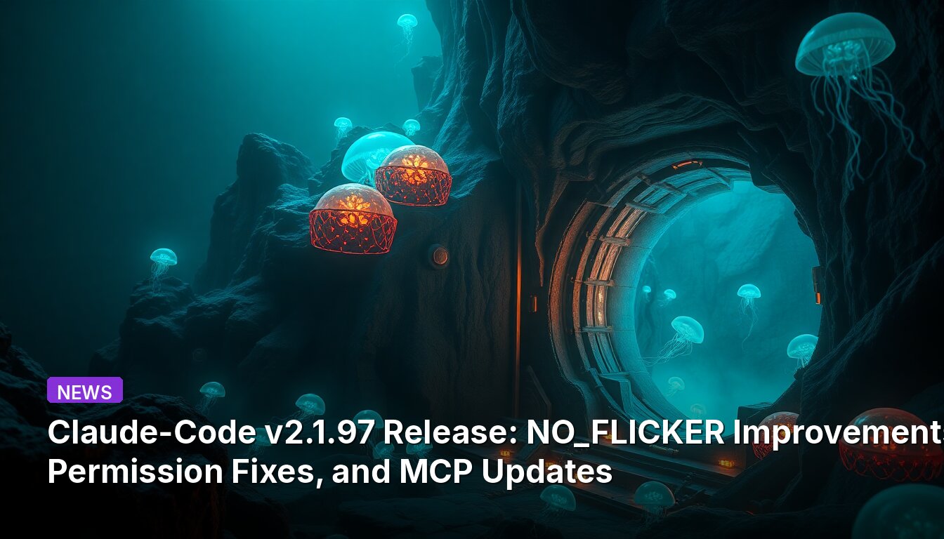 Claude-Code v2.1.97 Release: NO_FLICKER Improvements, Permission Fixes, and MCP Updates