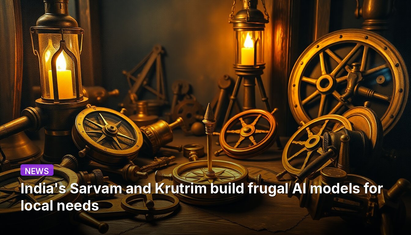 India's Sarvam and Krutrim build frugal AI models for local needs