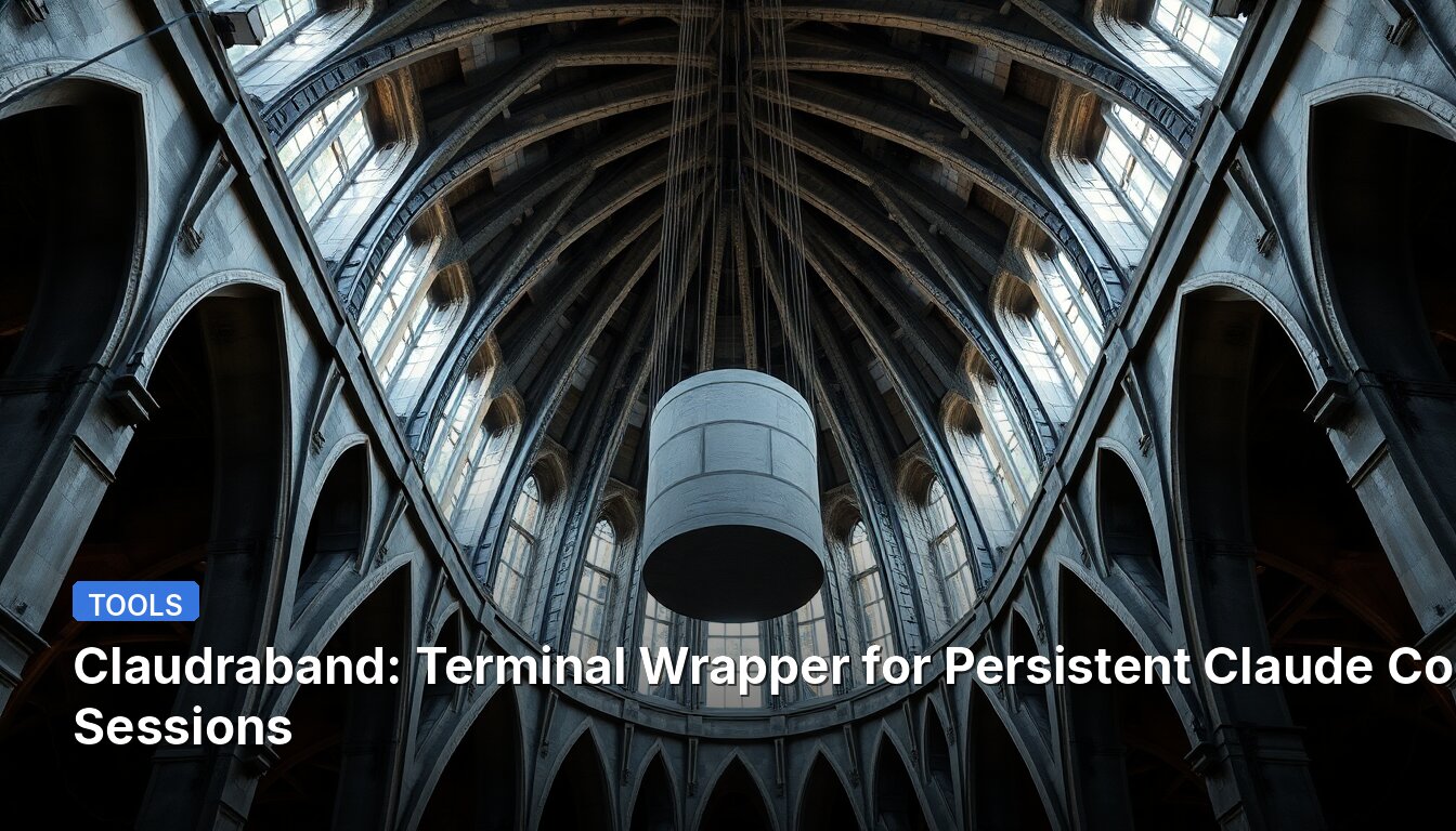 Claudraband: Terminal Wrapper for Persistent Claude Code Sessions