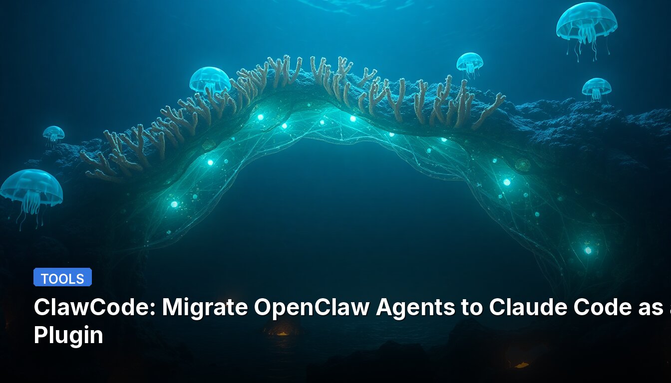 ClawCode: Migrate OpenClaw Agents to Claude Code as a Plugin