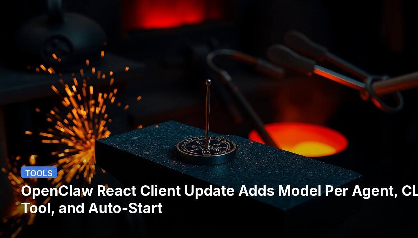 OpenClaw React Client Update Adds Model Per Agent, CLI Tool, and Auto-Start