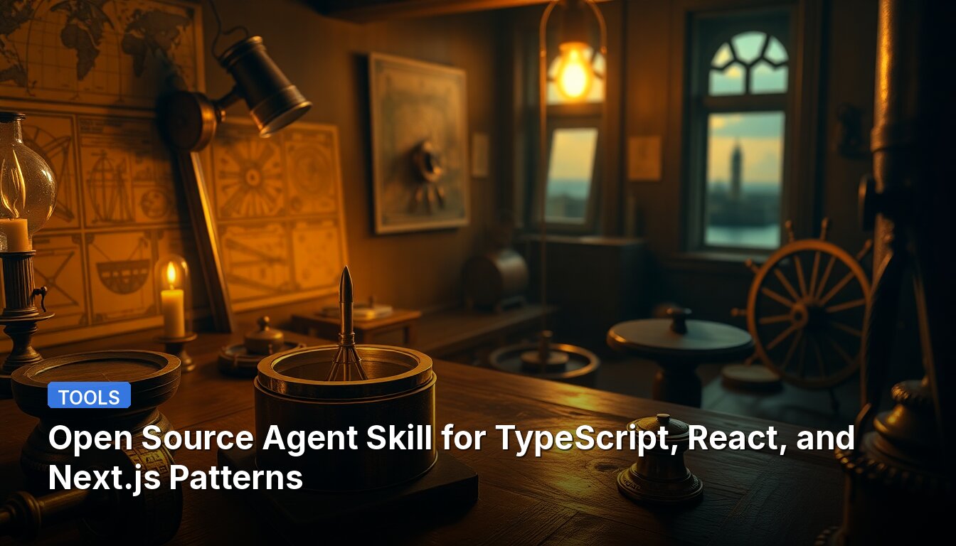 Open Source Agent Skill for TypeScript, React, and Next.js Patterns