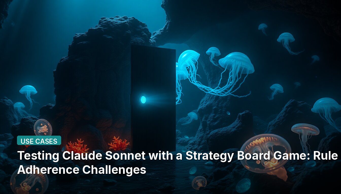 Testing Claude Sonnet with a Strategy Board Game: Rule Adherence Challenges