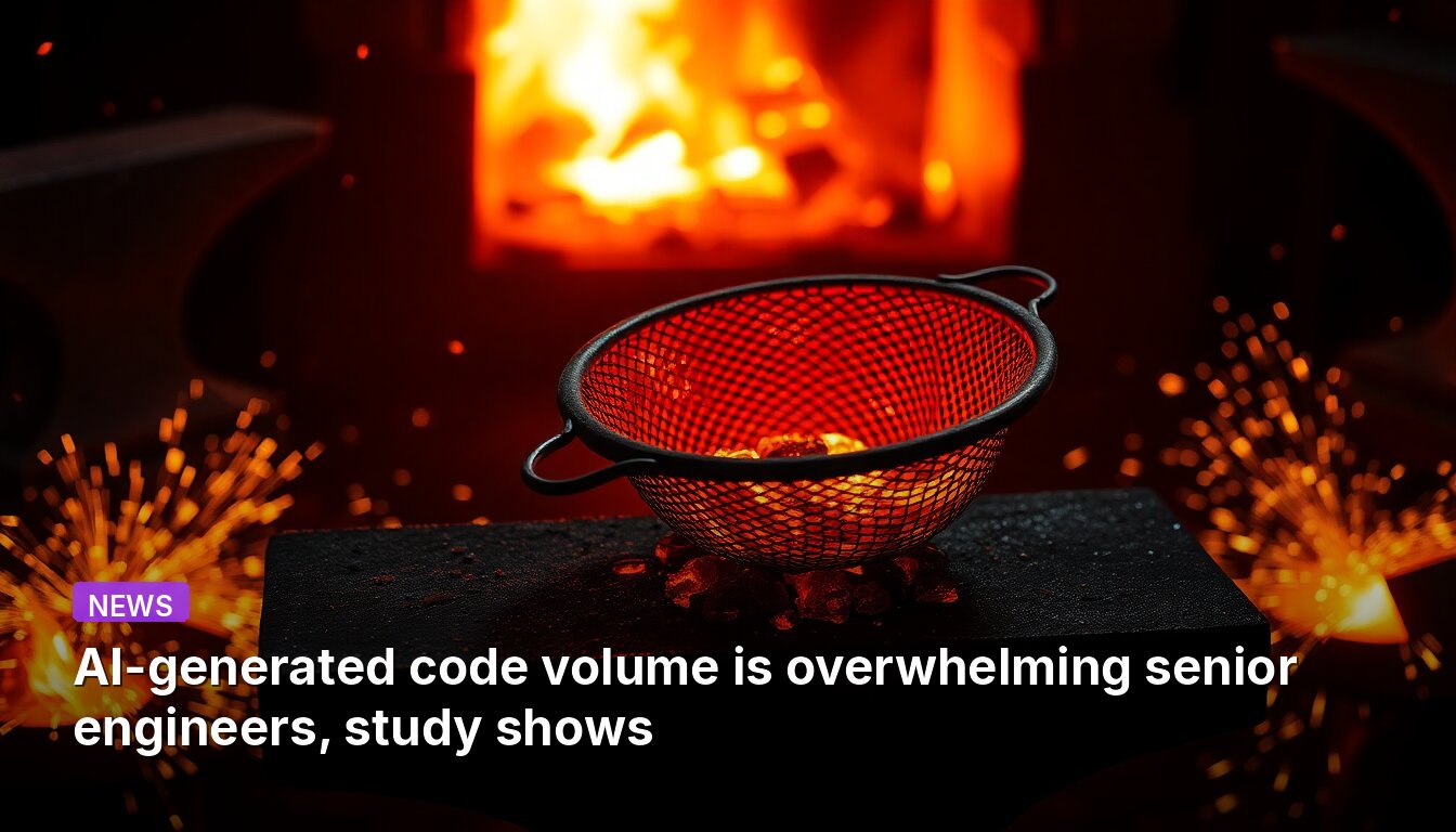 AI-generated code volume is overwhelming senior engineers, study shows