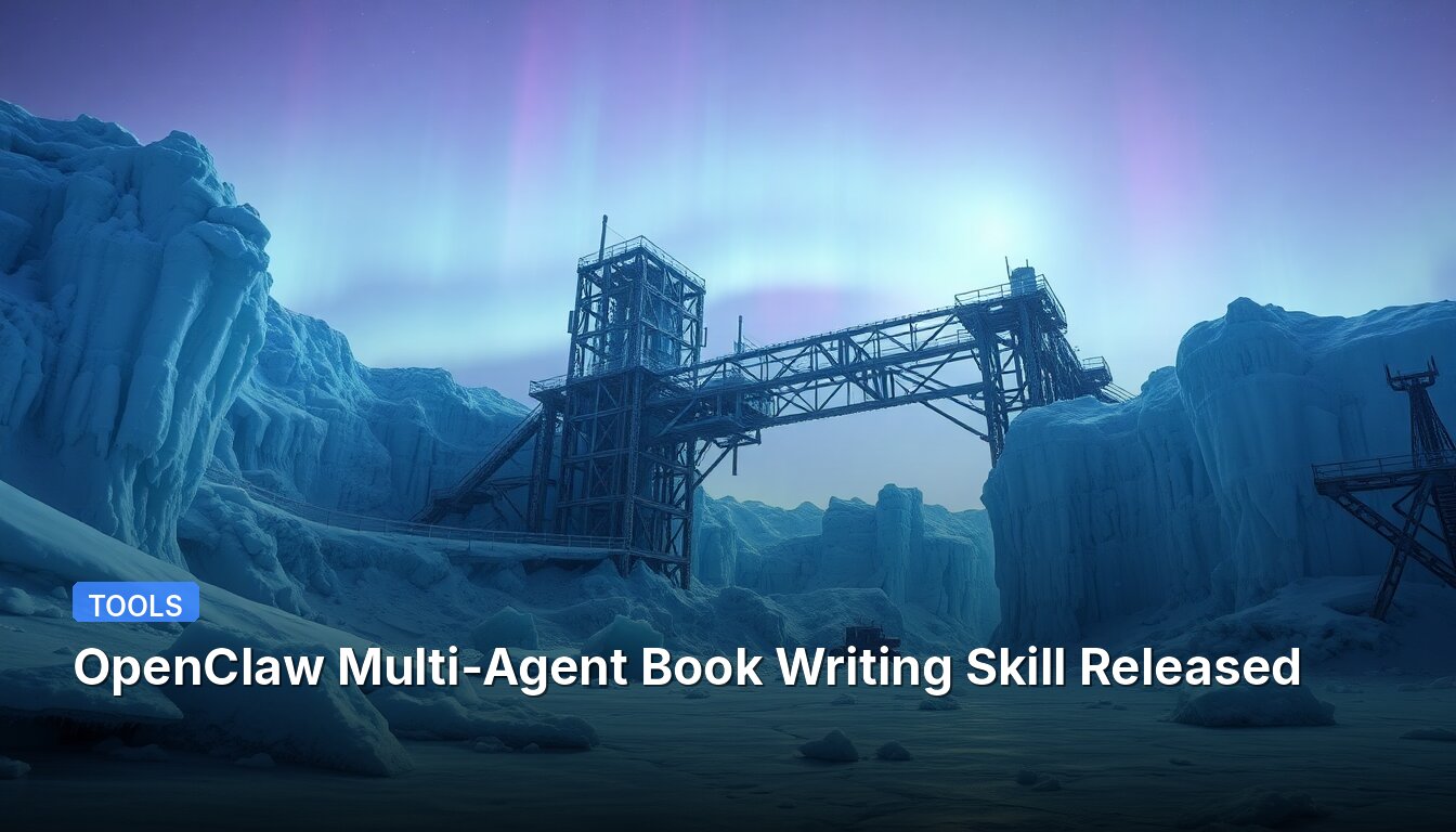 OpenClaw Multi-Agent Book Writing Skill Released