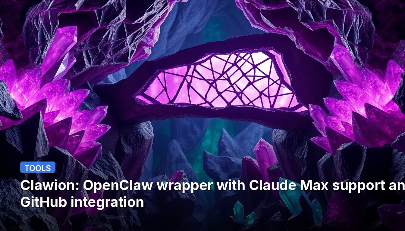 Clawion: OpenClaw wrapper with Claude Max support and GitHub integration