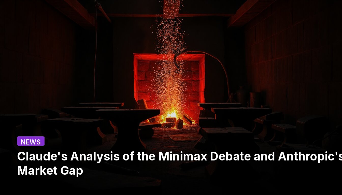 Claude's Analysis of the Minimax Debate and Anthropic's Market Gap
