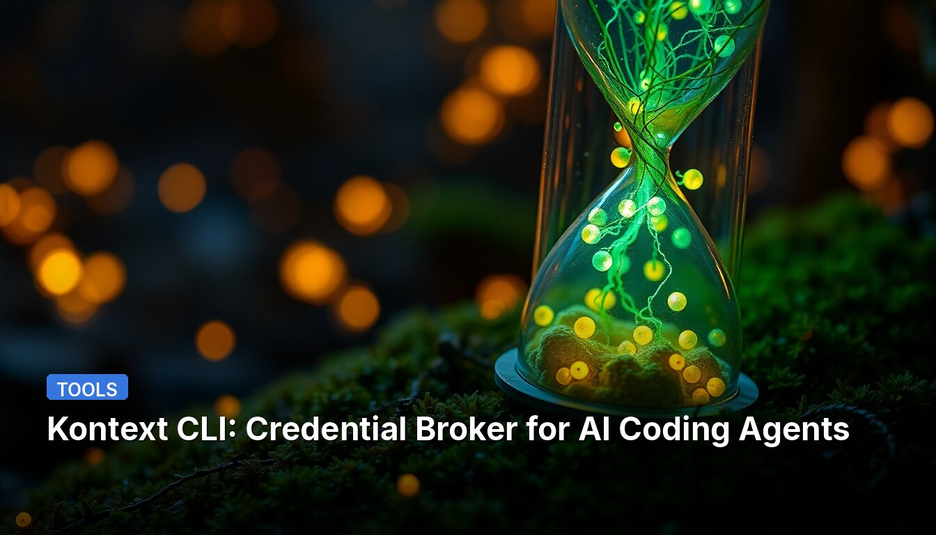 Kontext CLI: Credential Broker for AI Coding Agents