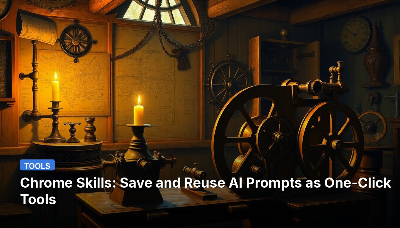 Chrome Skills: Save and Reuse AI Prompts as One-Click Tools